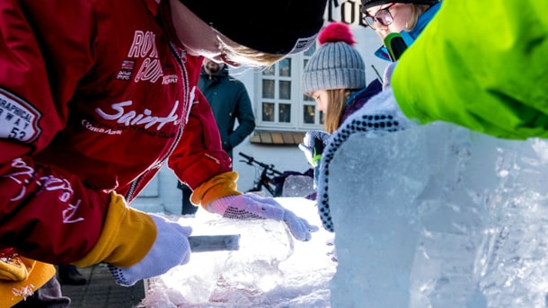 Isskulptur Festival i Nordborg