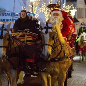 Christmas tree lighting in Nordborg