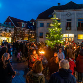 Juletræstænding i Gråsten