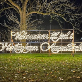 Christmas market in Augustenborg