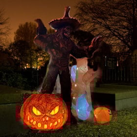 Halloween-skoven i Sønderborg