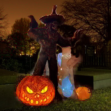 Halloween-skoven i Sønderborg