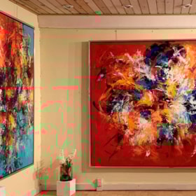 Easter exhibition at Galleri Kragh - Mjang