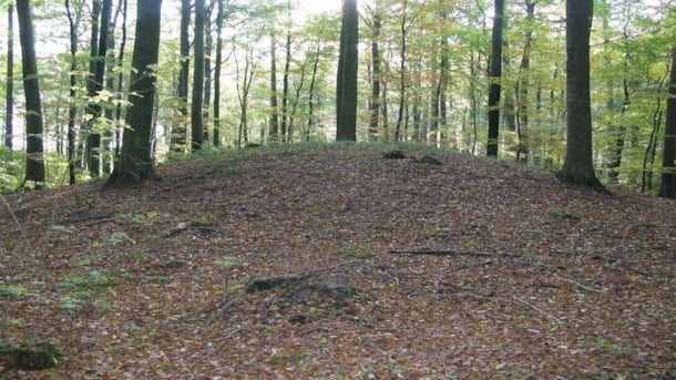Mounds in Sønderskoven Als