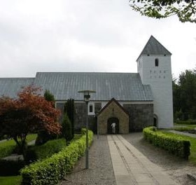 Tved Kirche im Nationalpark Thy
