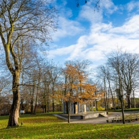 Christiansgave Town Park in Thisted
