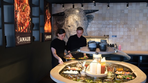 Cafe, Restaurant & Steakhouse Amalie - Thisted  