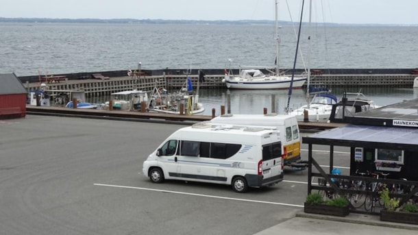 Motorhome Pitch Lohals Habour