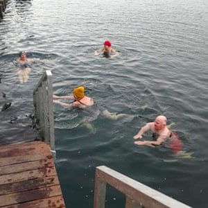 Winter swimming Bagenkop
