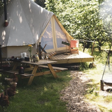 Tiki Camp - Denmark’s first ‘Glampsite’