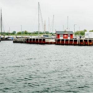 Der Hafen von Strynø