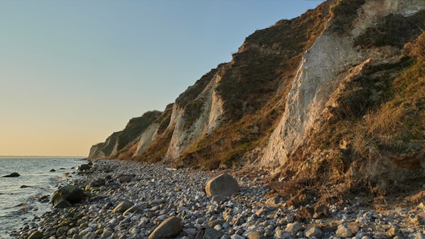Geopark: Ristinge Klint coastal cliff