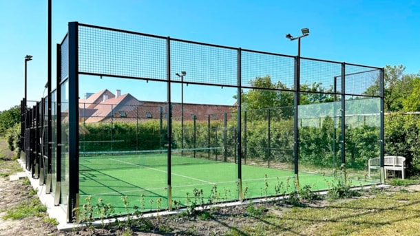 Padel tennis ved Broløkke Herregård 