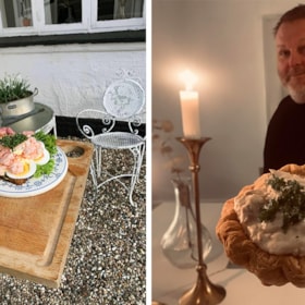 Landevejskroen in Lindelse - Old-fashioned Danish food