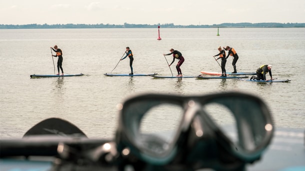 SUP excursion: Rudkøbing to Strynø