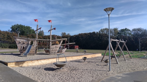 The community park in Bagenkop