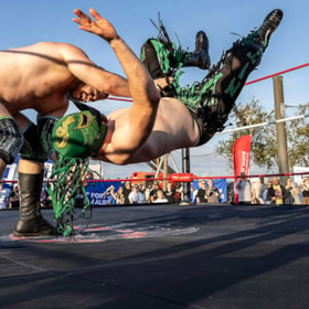 Pro Wrestling in Langelands Hallen