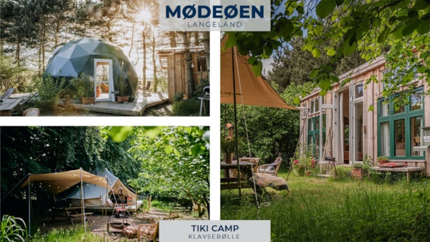 Tiki Camp - unikt mødested i naturskønne omgivelser