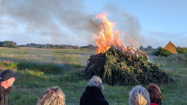 Sankt Hans Aften på Langeland og Strynø