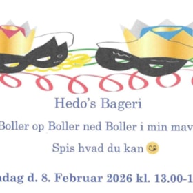 Fastelavnsbollebuffet hos Hedo's Bageri