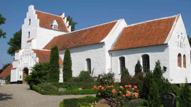 Die Kirche von Bøstrup