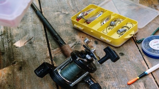 Sale of fishing equipment