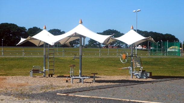 Training Pavilion by Vejen Sports Centre