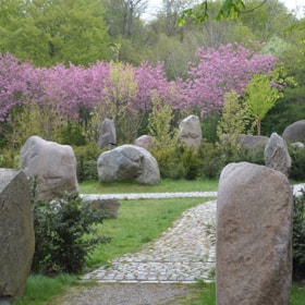 Troldeparken in Vejen and "The singing stones"