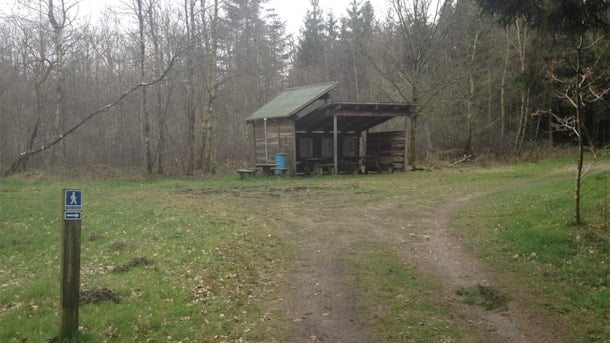 Pilgerhütte im Skodborg Præsteskov