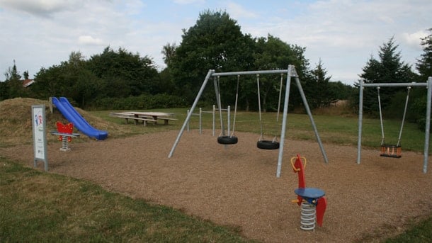 Playgrund at Torpet in Hovborg