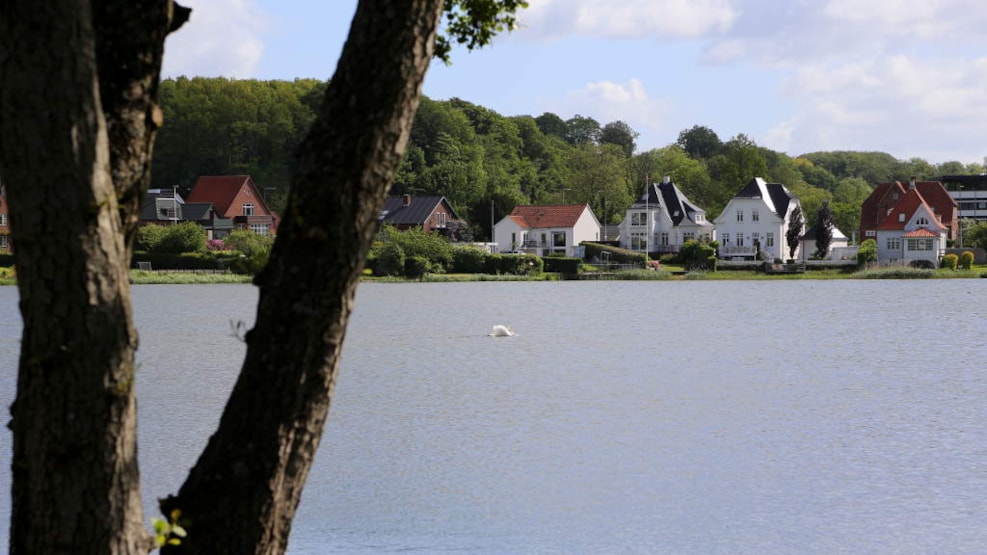 Slotssøen in Kolding 