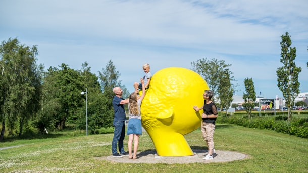 Skulpturpark Billund - Smuk park i Billund 
