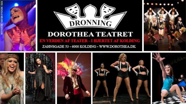 Dronning Dorothea Teatret - Kleines lokales Theater in Kolding