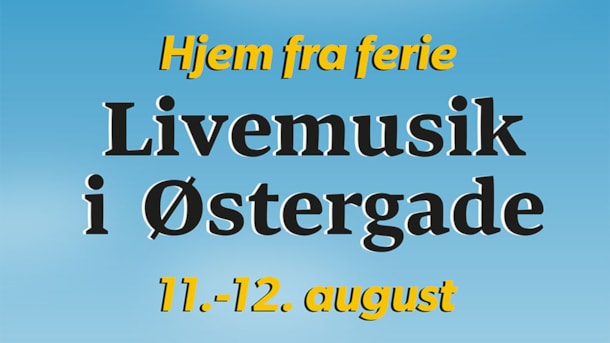 Come Together - Live music i Østergade