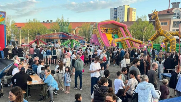Forårsfest på Markedspladsen