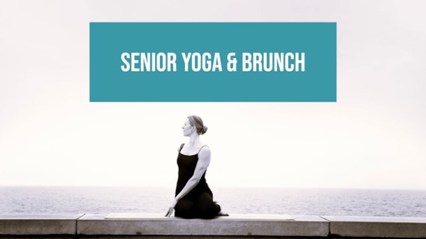 Senior-yoga og brunch. Med Annemette Linneberg