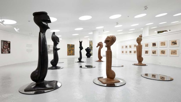 Various sculptures - HRH Prince Henrik