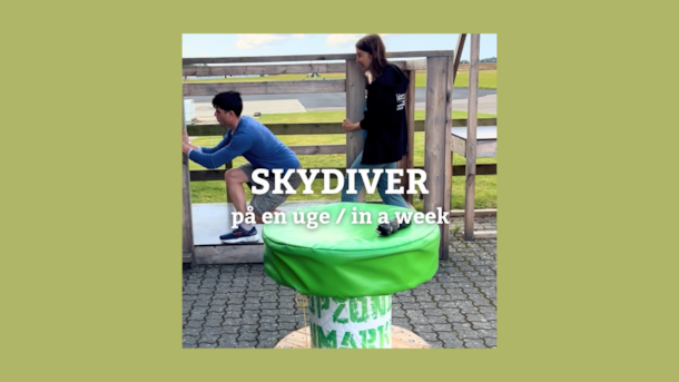 Skydiver på en uge