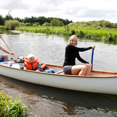 Canoe rental at Vestbirk Camping