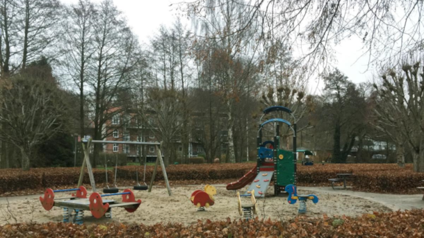 The playground in Mølleparken