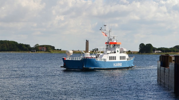 The Hjarnø Ferry