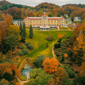 Die Kur-Wege beim alten Sanatorium 