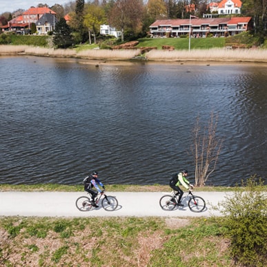 The bicycle route around Horsens Fjord