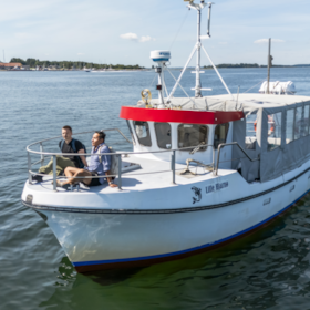 The Alrø-Hjarnø bicycle ferry