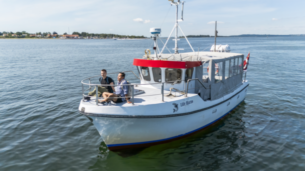 The Alrø-Hjarnø bicycle ferry