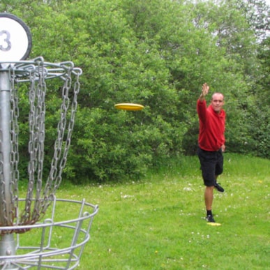 Disc-golf im Bygholm Park