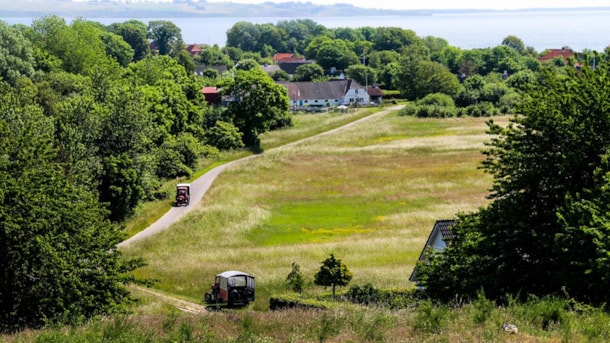 Tractor tours on Tunø