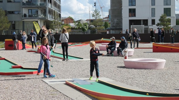 Minigolf Club Putter Team Odense