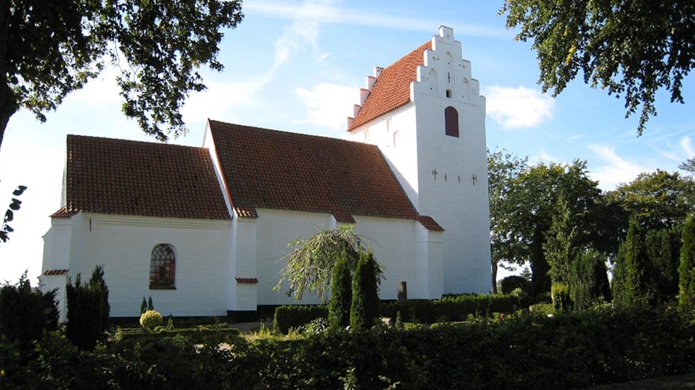 Bellinge Church - fresco paintings