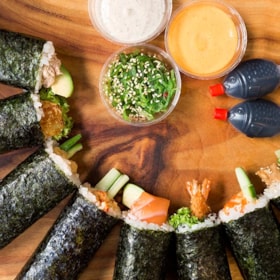 Seaweed Sushi-Wraps
